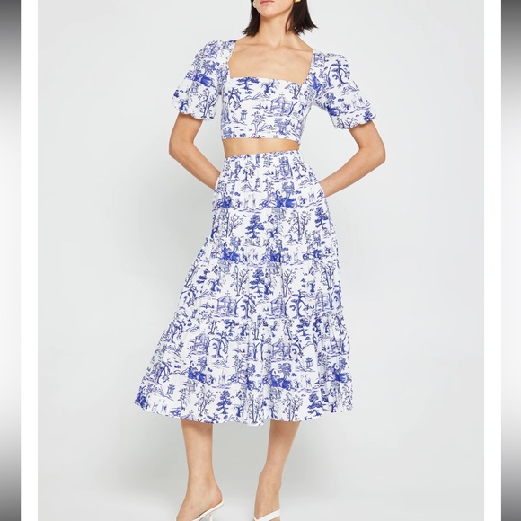 🔥TWO PIECE SKIRT SET - Picture 4 of 6